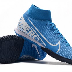 Kopačky Nike Mercurial Superfly VII Academy IC Modrý Bílá 39-45