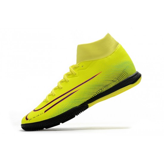 Kopačky Nike Mercurial Superfly VII Academy IC Zelená Červené Černá 39-45