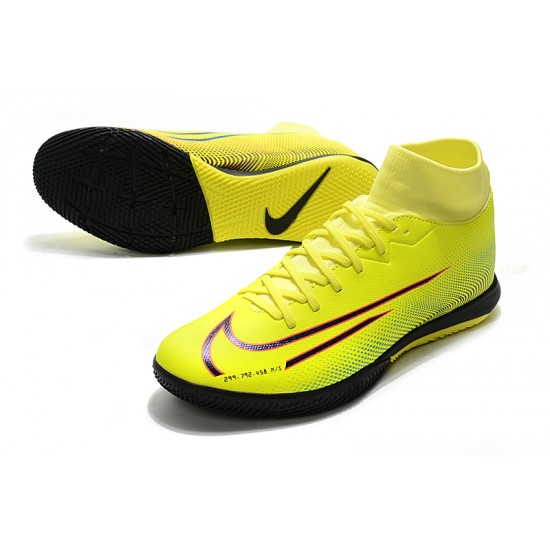 Kopačky Nike Mercurial Superfly VII Academy IC Zelená Červené Černá 39-45