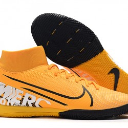 Kopačky Nike Mercurial Superfly VII Academy IC oranžový Černá Bílá 39-45