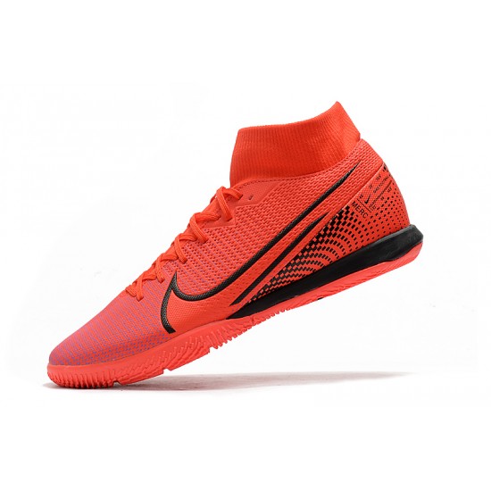 Kopačky Nike Mercurial Superfly VII Academy IC Červené Černá 39-45