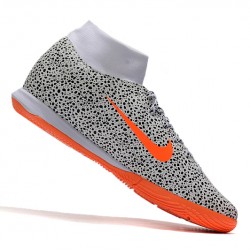 Kopačky Nike Mercurial Superfly VII Academy IC Bílá Černá oranžový 39-45