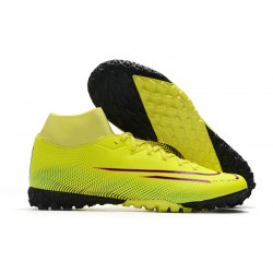 Kopačky Nike Mercurial Superfly VII Academy TF Zelená Černá oranžový 39-45