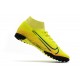 Kopačky Nike Mercurial Superfly VII Academy TF Zelená Černá oranžový 39-45