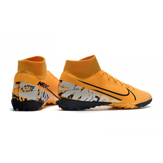 Kopačky Nike Mercurial Superfly VII Academy TF oranžový Černá Šedá 39-45