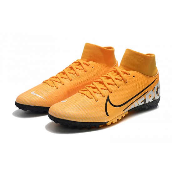 Kopačky Nike Mercurial Superfly VII Academy TF oranžový Černá Šedá 39-45