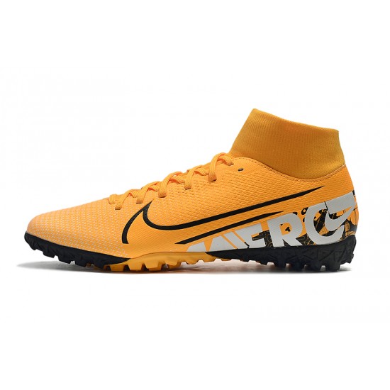 Kopačky Nike Mercurial Superfly VII Academy TF oranžový Černá Šedá 39-45