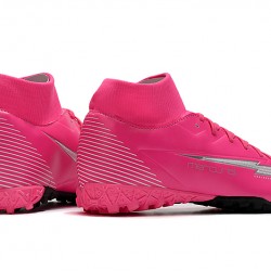 Kopačky Nike Mercurial Superfly VII Academy TF Růžový Stříbro 39-45