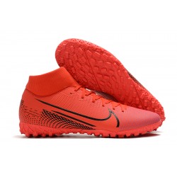 Kopačky Nike Mercurial Superfly VII Academy TF Červené Černá 39-45