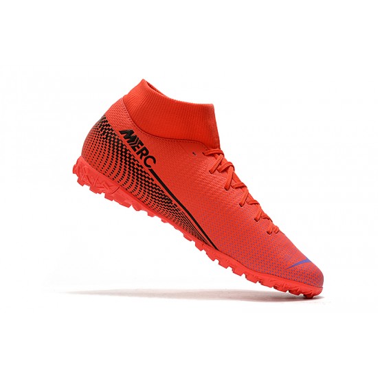 Kopačky Nike Mercurial Superfly VII Academy TF Červené Černá 39-45