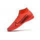 Kopačky Nike Mercurial Superfly VII Academy TF Červené Černá 39-45