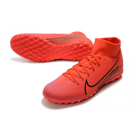 Kopačky Nike Mercurial Superfly VII Academy TF Červené Černá 39-45