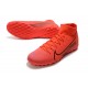 Kopačky Nike Mercurial Superfly VII Academy TF Červené Černá 39-45
