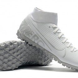 Kopačky Nike Mercurial Superfly VII Academy TF Bílá Stříbro 39-45