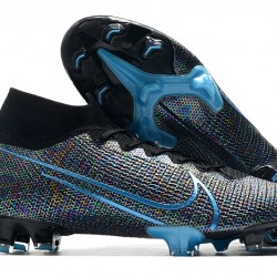 Kopačky Nike Mercurial Superfly 7 Elite FG Černá Modrý 39-45