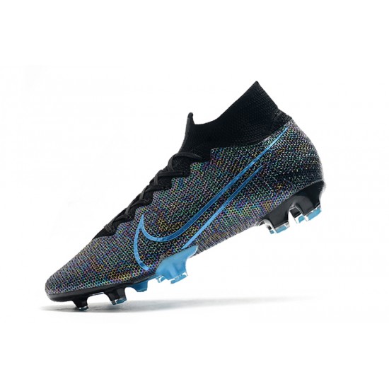 Kopačky Nike Mercurial Superfly 7 Elite FG Černá Modrý 39-45