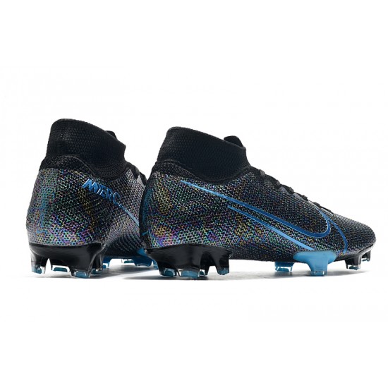 Kopačky Nike Mercurial Superfly 7 Elite FG Černá Modrý 39-45