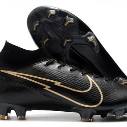 Kopačky Nike Mercurial Superfly 7 Elite FG Černá Zlato 39-45