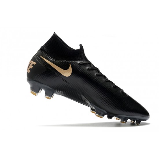 Kopačky Nike Mercurial Superfly 7 Elite FG Černá Zlato 39-45