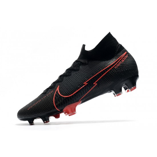 Kopačky Nike Mercurial Superfly 7 Elite FG Černá Červené 39-45