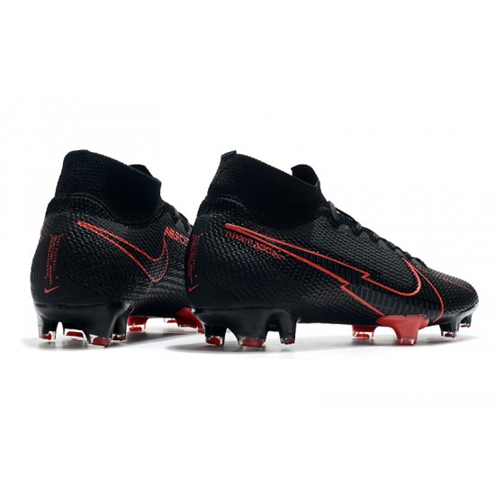 Kopačky Nike Mercurial Superfly 7 Elite FG Černá Červené 39-45