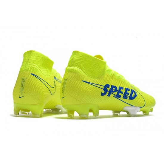 Kopačky Nike Mercurial Superfly 7 Elite FG Zelená Modrý 39-45