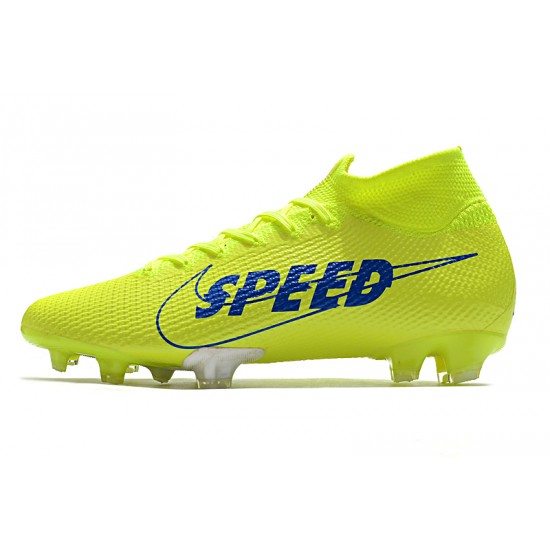 Kopačky Nike Mercurial Superfly 7 Elite FG Zelená Modrý 39-45