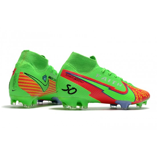 Kopačky Nike Mercurial Superfly 7 Elite FG Zelená Červené 39-45