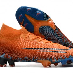 Kopačky Nike Mercurial Superfly 7 Elite FG oranžový Modrý 39-45