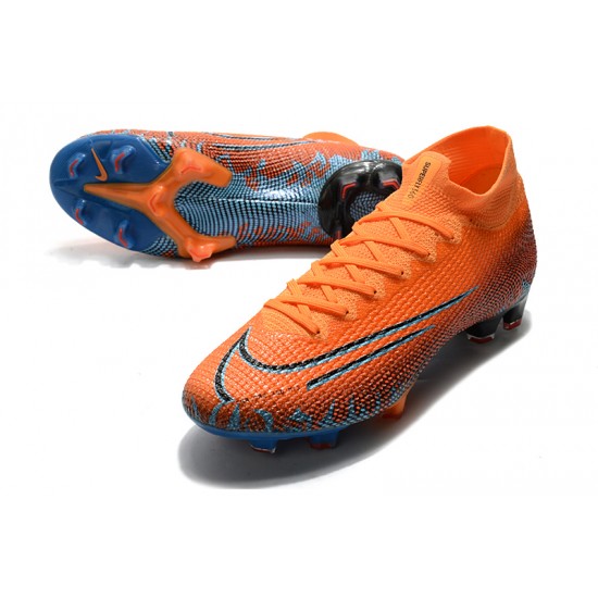 Kopačky Nike Mercurial Superfly 7 Elite FG oranžový Modrý 39-45