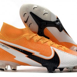 Kopačky Nike Mercurial Superfly 7 Elite FG oranžový Bílá Černá 39-45