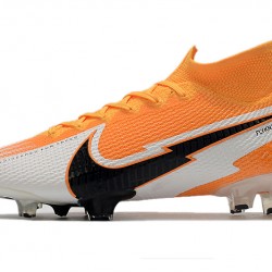 Kopačky Nike Mercurial Superfly 7 Elite FG oranžový Bílá Černá 39-45