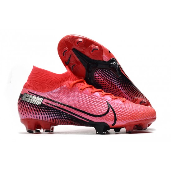 Kopačky Nike Mercurial Superfly 7 Elite FG Růžový Černá Červené 35-45