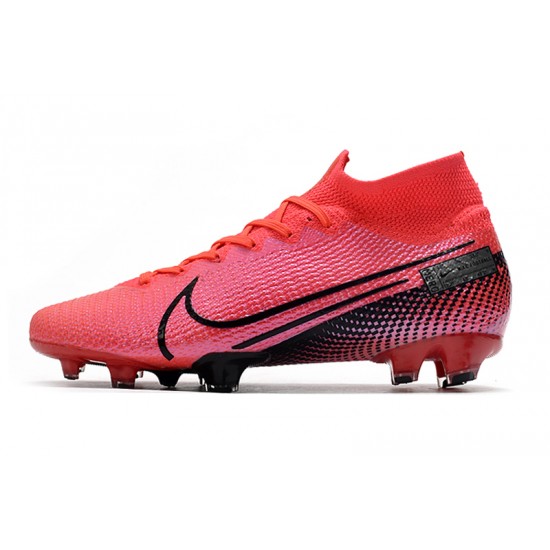 Kopačky Nike Mercurial Superfly 7 Elite FG Růžový Černá Červené 35-45