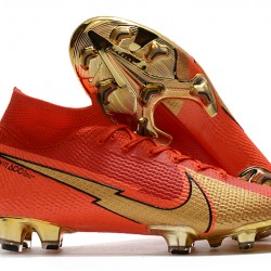 Kopačky Nike Mercurial Superfly 7 Elite FG Červené Zlato 39-45
