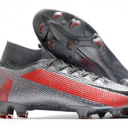 Kopačky Nike Mercurial Superfly 7 Elite FG Stříbro Červené 39-45