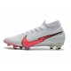 Kopačky Nike Mercurial Superfly 7 Elite FG Bílá Růžový Modrý 39-45