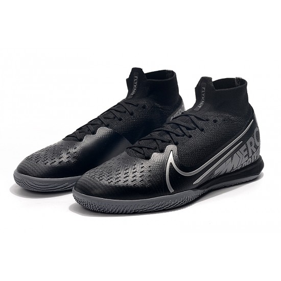 Kopačky Nike Mercurial Superfly 7 Elite MDS IC Černá Šedá 39-45