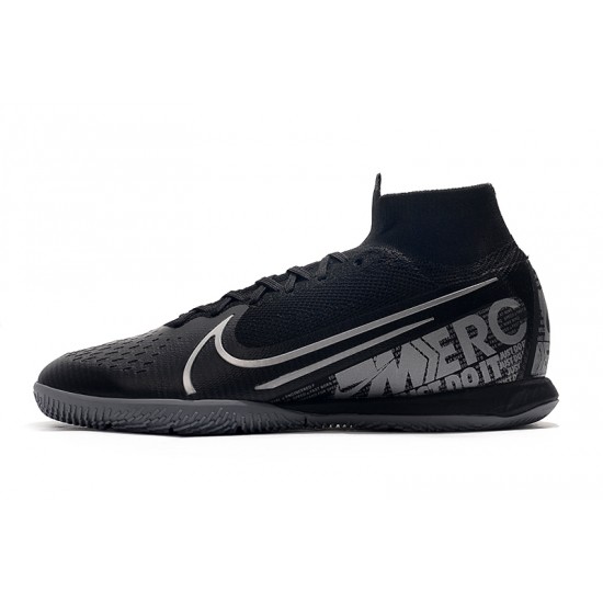 Kopačky Nike Mercurial Superfly 7 Elite MDS IC Černá Šedá 39-45