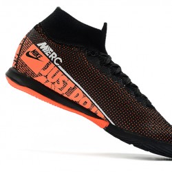 Kopačky Nike Mercurial Superfly 7 Elite MDS IC Černá oranžový 39-45