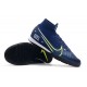 Kopačky Nike Mercurial Superfly 7 Elite MDS IC Modrý Zelená 39-45