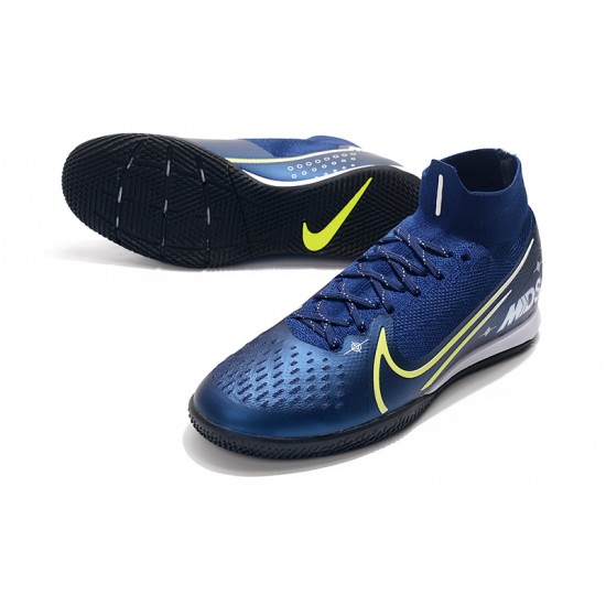 Kopačky Nike Mercurial Superfly 7 Elite MDS IC Modrý Zelená 39-45