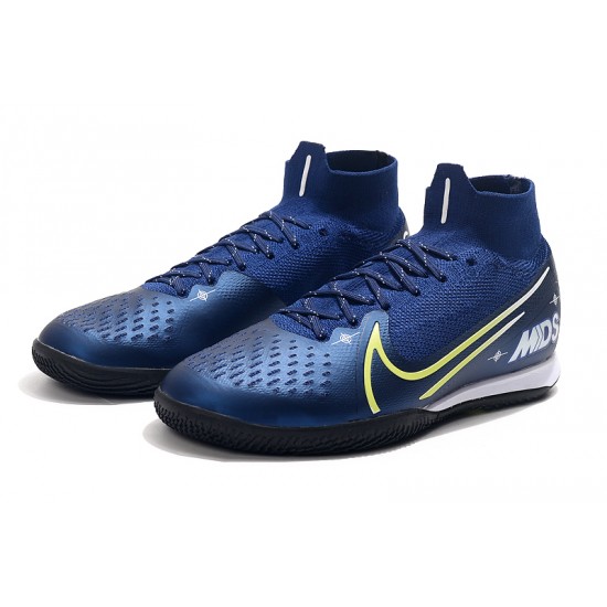 Kopačky Nike Mercurial Superfly 7 Elite MDS IC Modrý Zelená 39-45