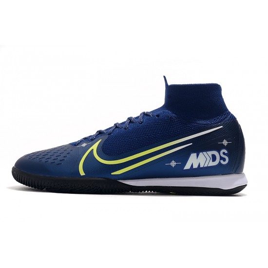 Kopačky Nike Mercurial Superfly 7 Elite MDS IC Modrý Zelená 39-45