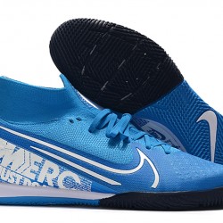 Kopačky Nike Mercurial Superfly 7 Elite MDS IC Modrý Bílá 39-45