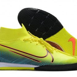 Kopačky Nike Mercurial Superfly 7 Elite MDS IC Zelená Modrý oranžový 39-45