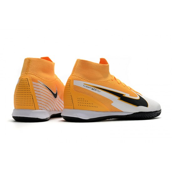 Kopačky Nike Mercurial Superfly 7 Elite MDS IC oranžový Bílá Černá 39-45