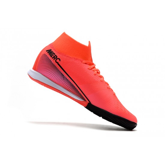 Kopačky Nike Mercurial Superfly 7 Elite MDS IC Červené Černá Růžový 39-45
