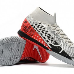 Kopačky Nike Mercurial Superfly 7 Elite MDS IC Stříbro Černá Červené 39-45