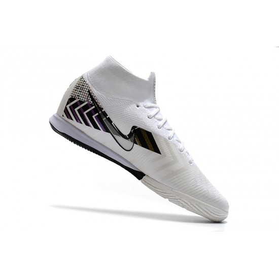 Kopačky Nike Mercurial Superfly 7 Elite MDS IC Bílá Černá 39-45